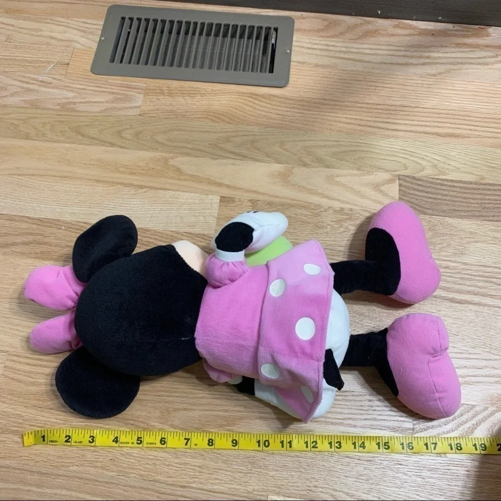 Minnie Mouse Easter Egg Plush Stuffed Animal Disney Pink Kids Toy